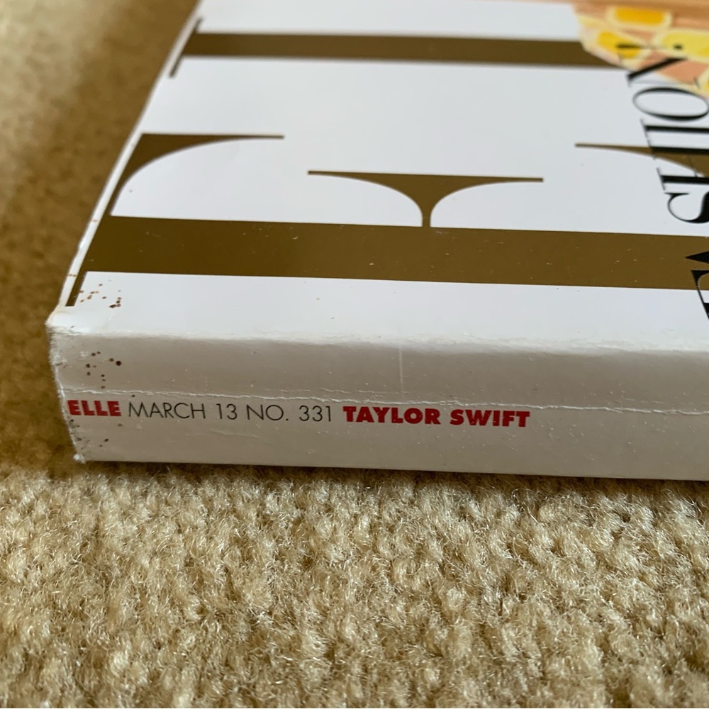 Elle Magazine from 2013 with Taylor Swift on cover.  $25